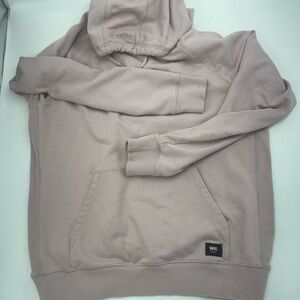 Vans Light Pink Hooded Pullover Sweatshirt